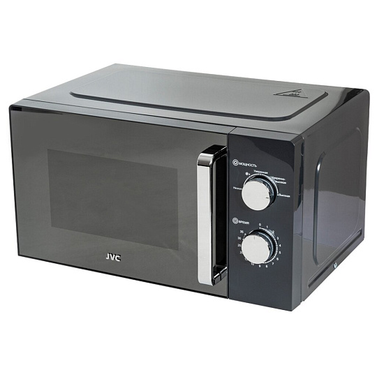 Микроволновая печь JVC, JK-MW148M, 20 л, 700 Вт, механическая, 5 уровней мощности, графит