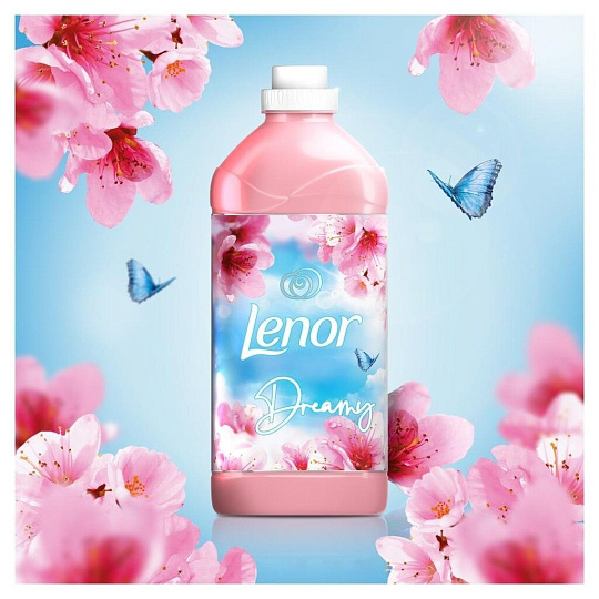 Кондиционер для белья Lenor, 0.93 л, Цветочный романс, концентрат