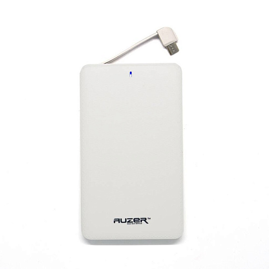 Аккумулятор внешний Auzer, 1 А, 4400 мА·ч, белый, AP 4400 W
