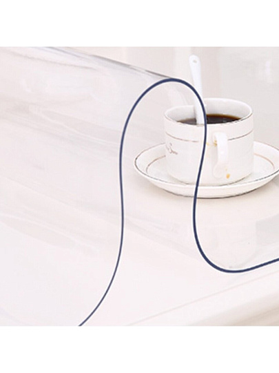 Клеенка Silvano, Crystal, 0.6х20 м, силикон, прозрачная, 0.8 мм, RF007