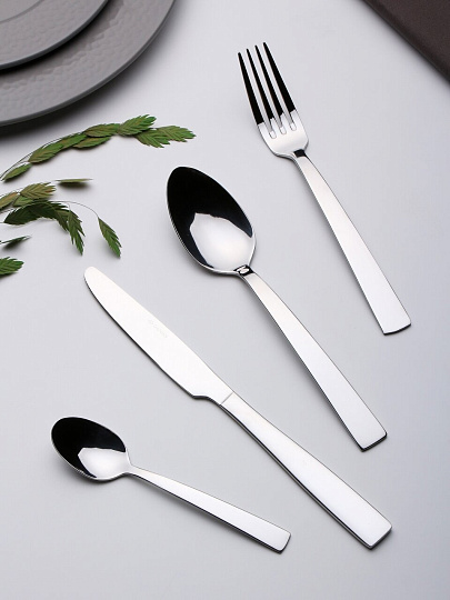 Вилка нерж сталь, 3 пр, столовая, Daniks, Strict