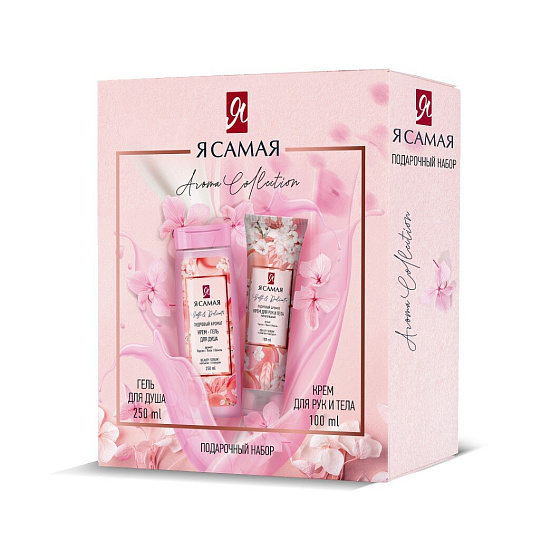 Набор подарочный для женщин, Я самая, гель для душа Soft Delicate 250 мл + крем для рук Soft Delicate 100 мл