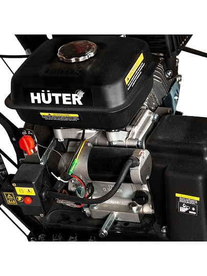 Снегоуборщик бензиновый, Huter, SGC 6000, 8 л.с., 62х54 см, скорость 6 вперед/2 назад, ручной/электрический стартер