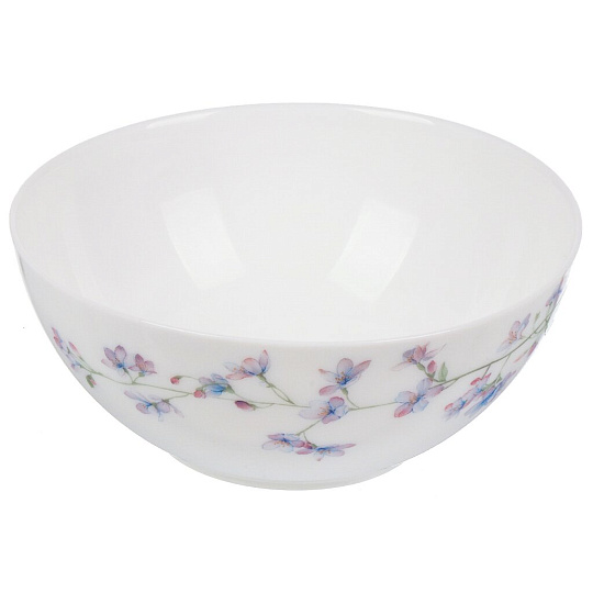 Салатник стеклокерамика, круглый, 18х7 см, 0.95 л, Флер, Daniks, LPKW-70/ 220804