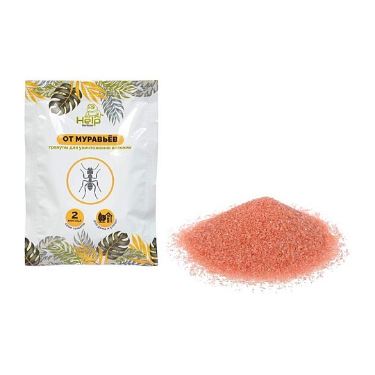 Инсектицид от муравьев, гранулы, 30 г, пакет,дисплей-бокс, Help