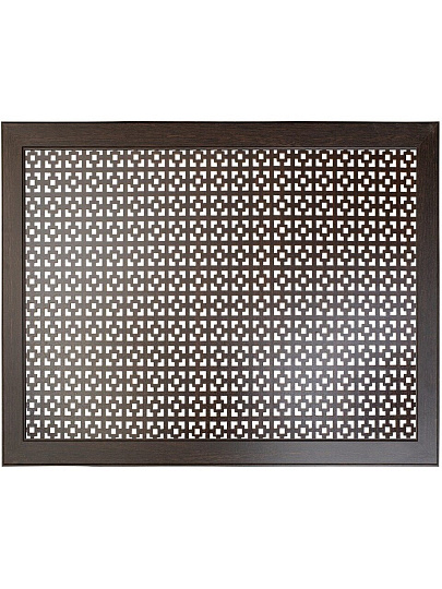 Экран для радиатора, МДФ, 600х600 мм, венге DE LUXE, Дамаско, Стильный Дом