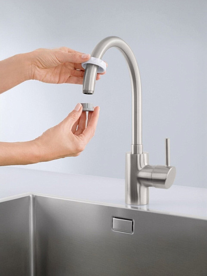 Фильтр для воды Brita, OnTap HF, для холодной воды, проточные, на кран, 1 ступ, 1037001