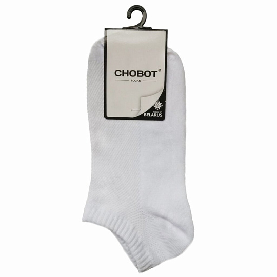 Носки для женщин, хлопок, Chobot, 540, белые, р. 25, 5223-004