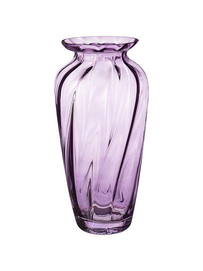 Ваза стекло, настольная, 28.5 см, Muza, Victoria lavender, 380-803