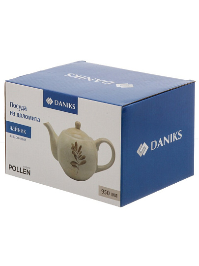 Чайник заварочный доломит, 0.95 л, Daniks, Pollen