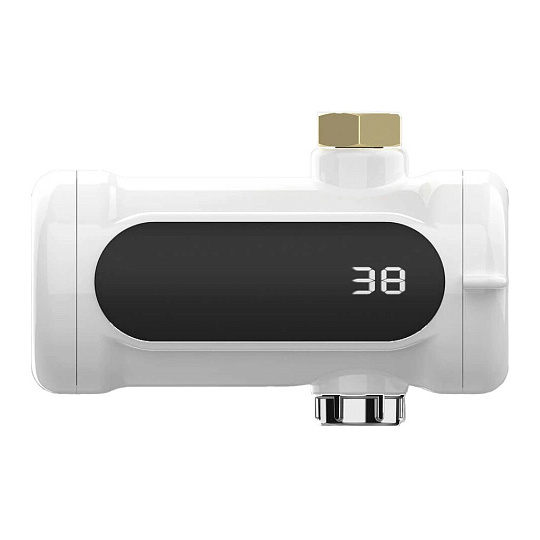 Водонагреватель электрический, проточный, Unipump, BEF-019A, до +60 °C, съемный, 3 кВт