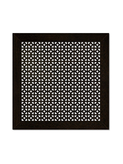 Экран для радиатора, МДФ, 600х600 мм, венге DE LUXE, Сусанна, Стильный Дом