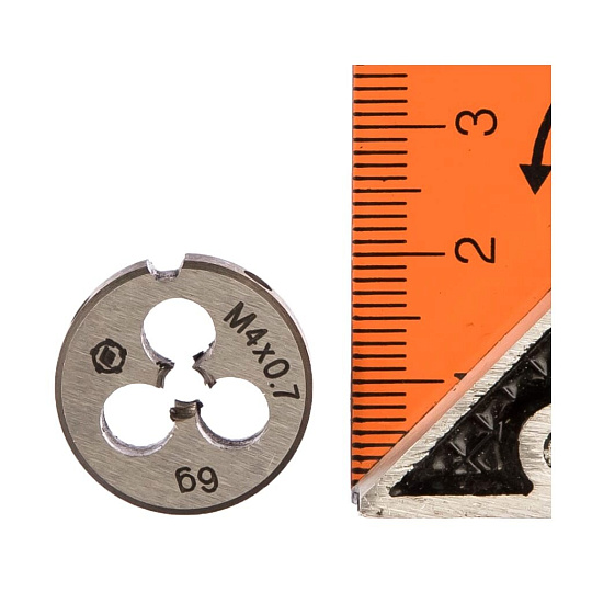 Плашка ВИЗ, 00530, М4, 0.7 мм