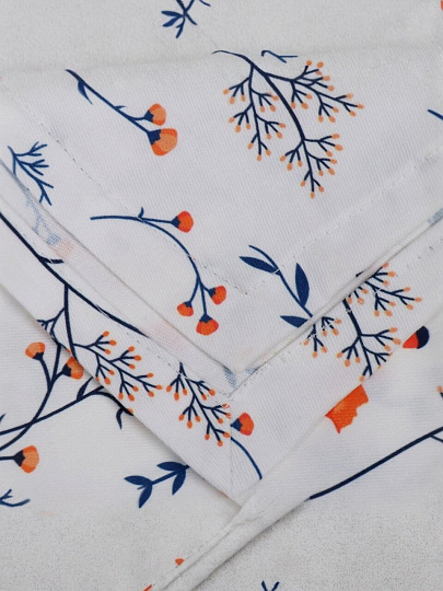 Скатерть 200х140 см, 100% хлопок, Magnolia, горчица