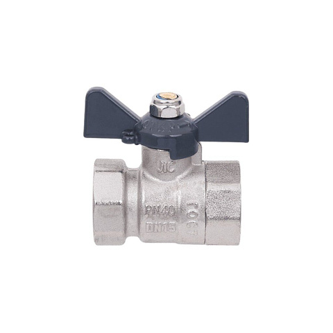 Кран для воды, 3/4", г-г, ручка-бабочка, AquaLink 1155