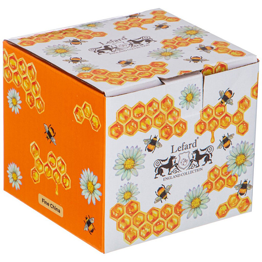 Баночка с силиконовой крышкой соты, 180мл, 359-565