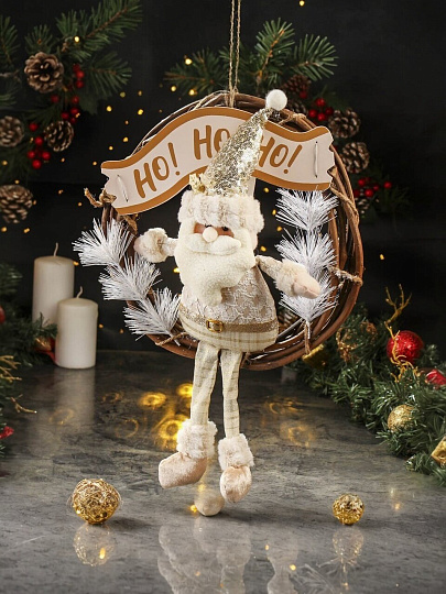 Фигурка декоративная Санта, 44.5 см, SYGZWWA-37230088