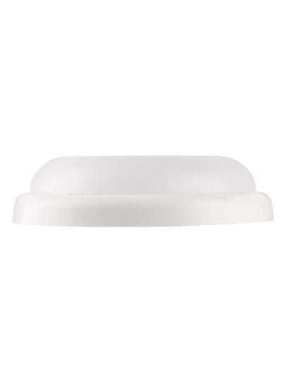 Светильник светодиодный, General Lighting Systems, ЖКХ Slim, 17 Вт, 6500 К, 1440 Лм, IP65, 16.8х16.8х4 см, накладной, круглый, 437555