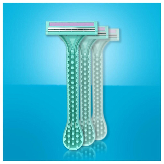 Станок для бритья Gillette, Simply Venus2, для женщин, 2 лезвия, 2 шт, одноразовые