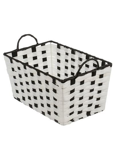 Корзина 37х24х19 см, прямоугольная, плетеная, Y4-9667