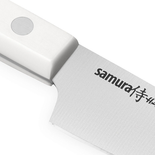Нож кухонный Samura, Harakiri, для овощей, сталь, 9.9 см, рукоятка пластик, SHR-0011W/K