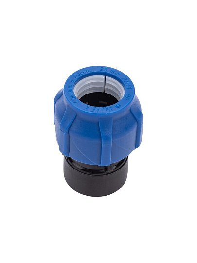 ПНД муфта d25х3/4", внутренняя резьба, соединительная, Valfex