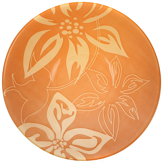 Салатник стеклянный, 165 мм, Lily Flower G2286 Luminarc