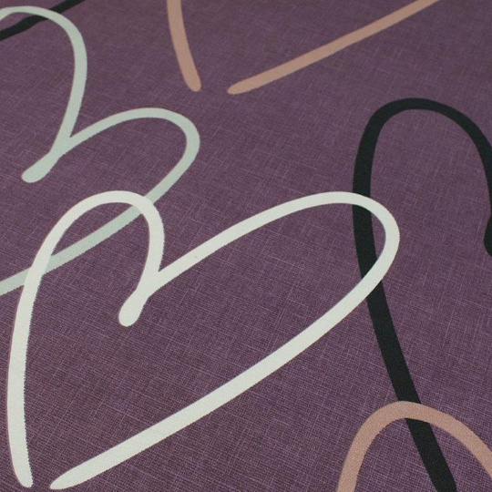 Постельное белье 1.5-спальное, простыня 150х215 см, 2 наволочки 50х70 см, пододеяльник 145х215 см, Teodora, ранфорс, Дашери 4706-1+4706-а1