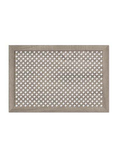 Экран для радиатора, МДФ, 900х600 мм, дуб винтаж, Готико, Стильный Дом