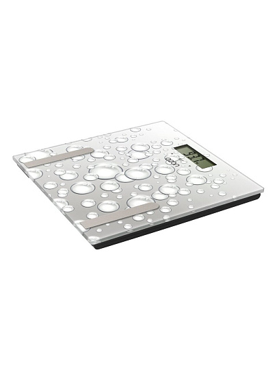 Весы напольные электронные, Econ, ECO-BS011, стекло, до 180 кг, 30 х 30 см, серые