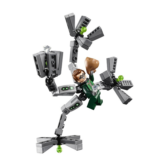 Конструктор Lego, Super Heroes, Монстр-трак Человека-Паука против Мистерио, 7-9 лет, 439 деталей, 76174