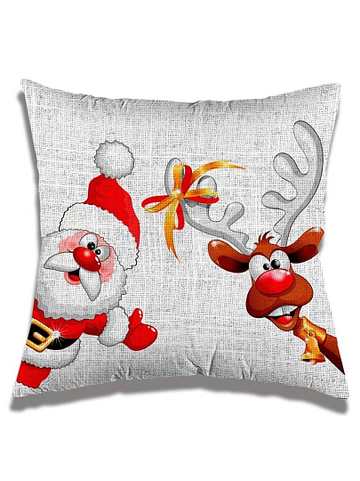 Подушка декоративная, 35х35 см, ПНГ26, 100% полиэстер, ПДФ-35