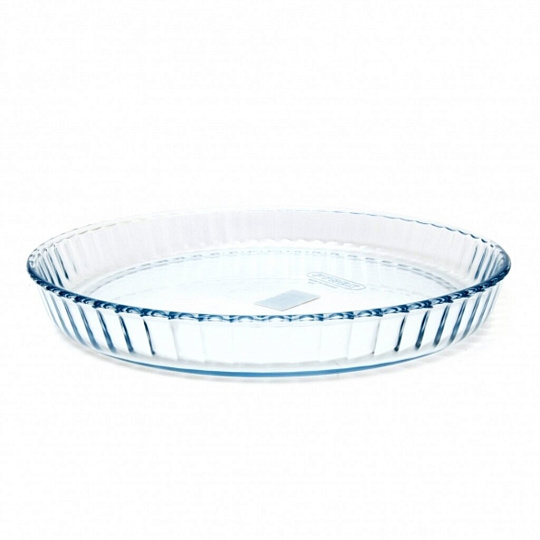 Форма для запекания стекло, 28 см, 1.4 л, круглая, с волнистым краем, Pyrex, Bake & Enjoy, 813B000/7046