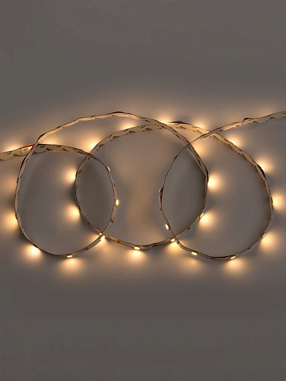 Лента светодиодная SMD 5050, 30 светодиодов/метр, 12 В, 7.2 Вт, IP20, 3 м, адаптер, General Lighting Systems, GLS-5050-30-7.2-12-IP20-PRO-3-3-KIT, 501621