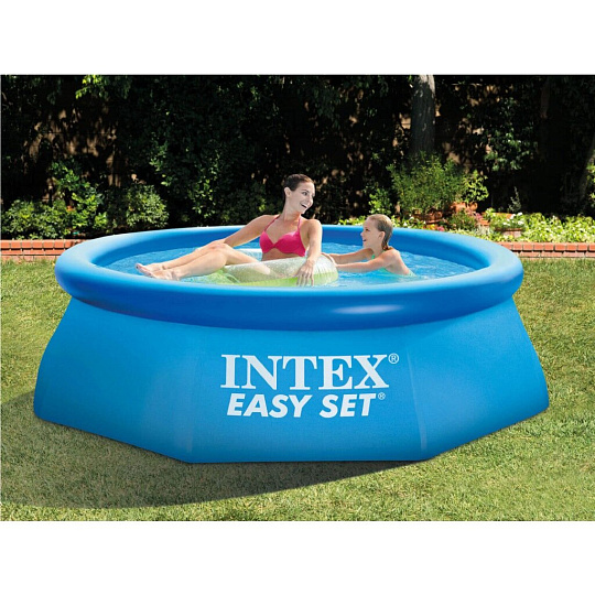 Бассейн надувной Intex, 244х61 см, Easy Set, 28106NP, 1942 л
