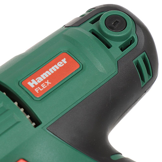 Дрель-шуруповерт сетевая Hammer, Flex DRL420A, быстрозажимной патрон, 10 мм, 300 Вт, с реверсом