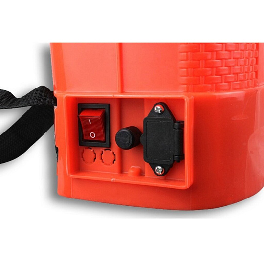 Опрыскиватель аккумуляторный, Умница, 12 л, Li-ion, 8 А.ч, 12 В, пластик, ранцевый, телескопическая штанга, 900 мм, 3.1 л/мин, ОЭЛ-12, L7468