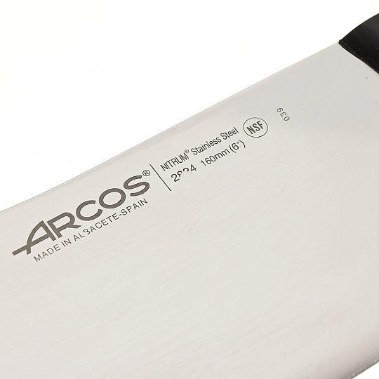Нож кухонный Arcos, Universal, топорик, сталь, 16 см, рукоятка пластик, 2824-B