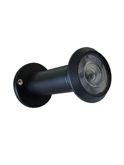 Глазок дверной Trodos, R50/90, черный матовый