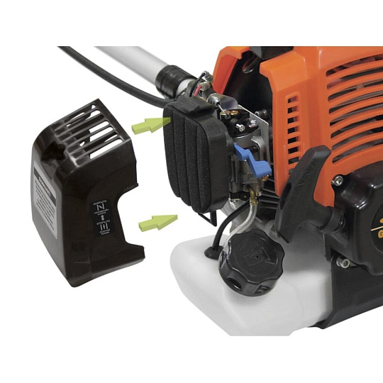 Триммер бензиновый, Carver, GBC-052 M, 01.001.00024, 3.1 л.с., 52 куб.см, U-ручка, леска/нож, неразборный вал