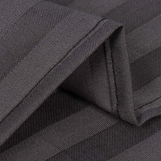 Наволочка 2 шт, Monocolor, страйп-сатин, 100% хлопок, 50 х 70 см, графит, 140 г/м2, 4185а-1