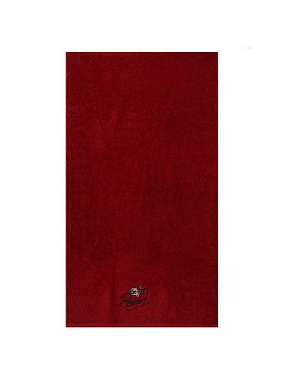 Полотенце кухонное 50х90 см, 100% хлопок, Silvano, Новогодние истории Сани с подарками, красное, Турция, DU-2021-50-1-2618