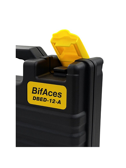 Дрель-шуруповерт аккумуляторный, BifAces, DBED-12-A, 12 В, кейс