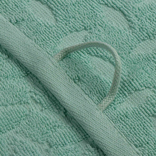 Полотенце банное 50х90 см, 100% хлопок, 500 г/м2, Lidya Jacquard, Anilsan, мятное, Турция, 60725090