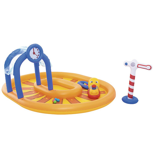 Игровой центр 285х224х119 см, 367 л, Железная дорога, от 2 лет, Bestway, 53061