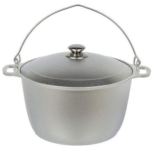 Котелок походный алюминий литой, 10 л, Kukmara, КП100