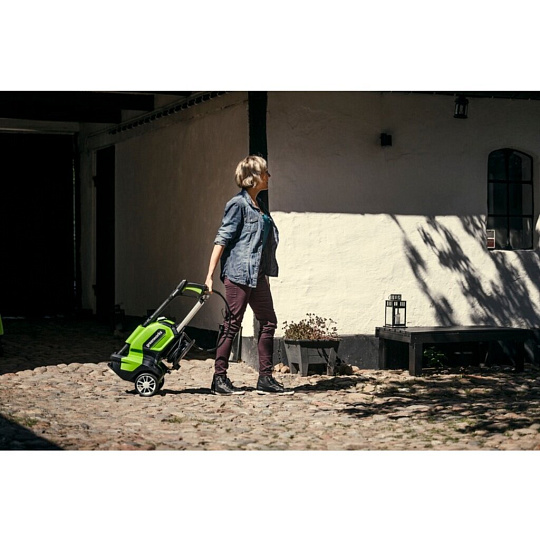 Мойка высокого давления Greenworks, G40, 5104107, 1.9 кВт, 135 бар, 480 л/ч
