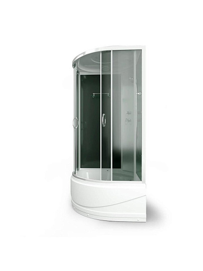 Душевая кабина высокий поддон, 90х90х215 см, тонированная, Erlit, ER3509TP-C4-RUS