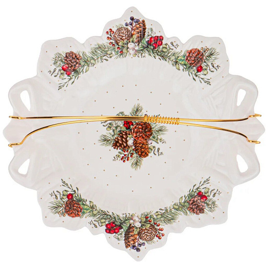 Блюдо фарфор, фигурное, 26 см, Celebration, Lefard, 760-745