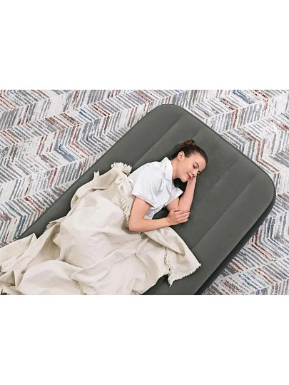 Матрас надувной Bestway, 188х99х25 см, Tritech Air, 6713L, без насоса, флокированный, 150 кг